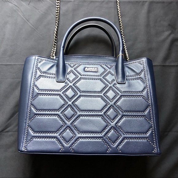 Aimee Kestenberg Handbags - NWT Aimee Kestenberg West 33rd Navy satchel